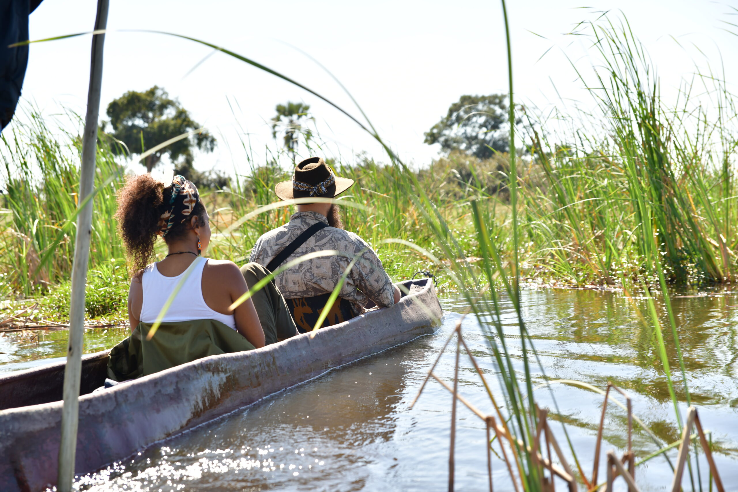 Traditional Mokoro Excursion — Bavarian Safari activity, Maun, Botswana