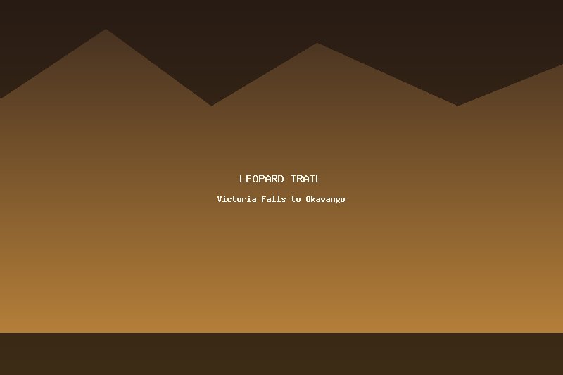 Leopard Trail